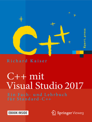 cover image of C++ mit Visual Studio 2017